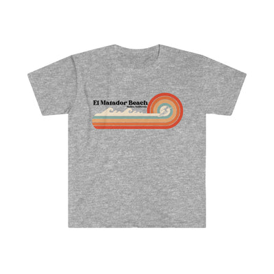 El Matador Beach Malibu Retro Unisex Softstyle T-Shirt